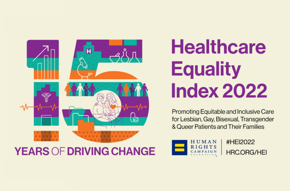 Healthcare Equality Index 2022 flyer